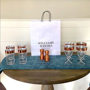 Williams Sonoma 10 piece bar set